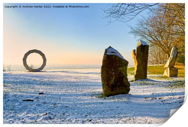 Heaven's Gate at Longleat, Wiltshire, UK Print by Andrew Harker