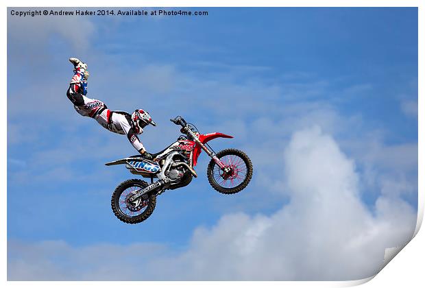 Bolddog Lings FMX Display Team Print by Andrew Harker