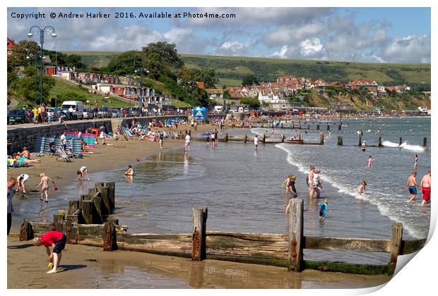 Swanage, Dorset, United Kingdom Print by Andrew Harker
