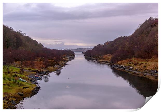 The Bridge Over The Atlantic Print by Jane Hamilton