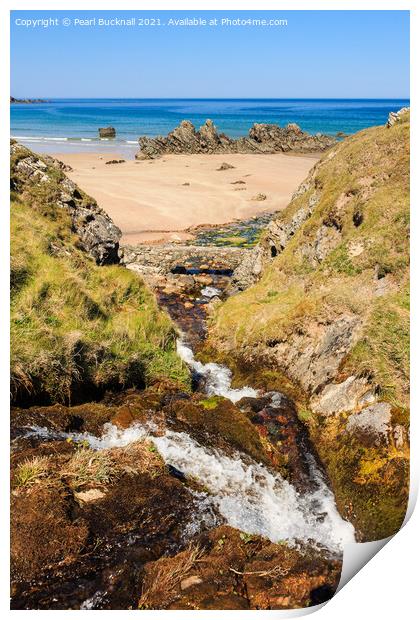 Sango Bay Scotland North Coast 500 Print by Pearl Bucknall