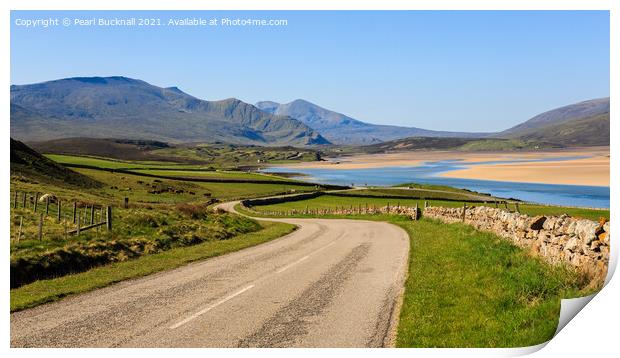 North Coast 500 Road Scotland Print by Pearl Bucknall