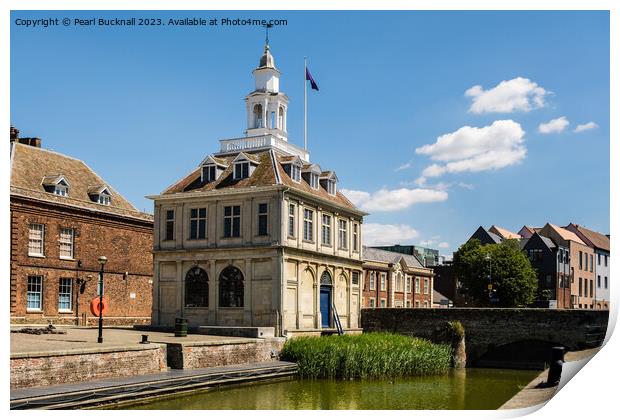 Purfleet Quay, Kings Lynn, Norfolk Print by Pearl Bucknall