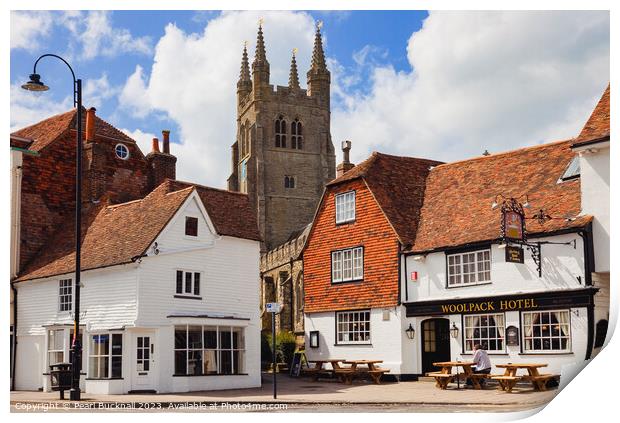 The Timeless Charm of Tenterden in Kent Print by Pearl Bucknall
