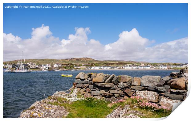 Port Ellen Bay Isle of Islay Scotland Print by Pearl Bucknall