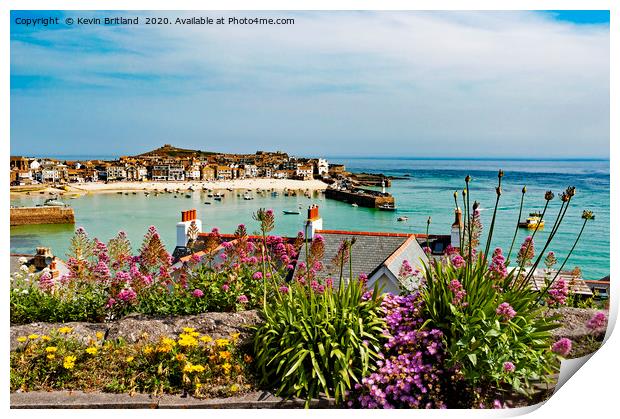 st ives cornwall Print by Kevin Britland