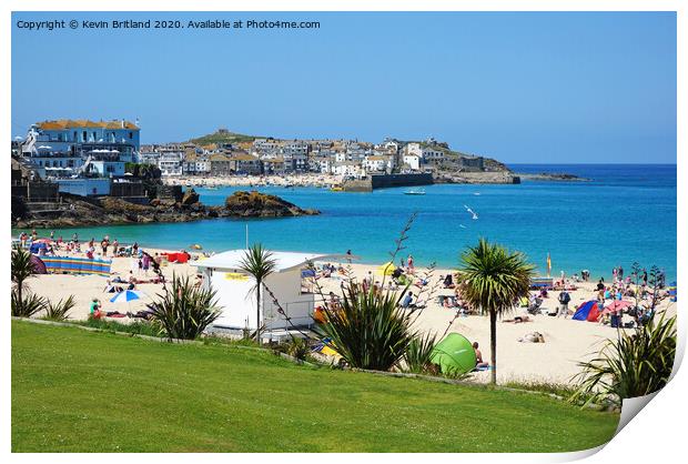 St ives Cornwall Print by Kevin Britland