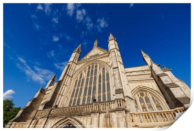 Winchester Cathedral  Print by Graham Prentice