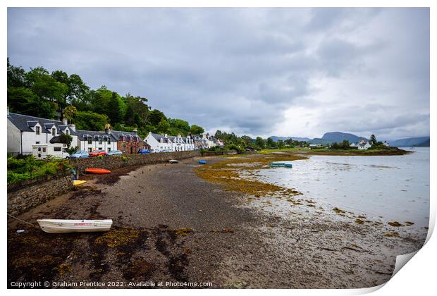 Plockton Waterfront Print by Graham Prentice