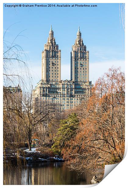 San Remo Building Print by Graham Prentice