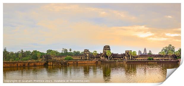 Angkor Wat Print by Graham Prentice