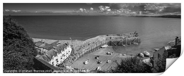 Clovelly, Devon Print by Graham Prentice