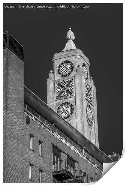 OXO Tower Print by Graham Prentice