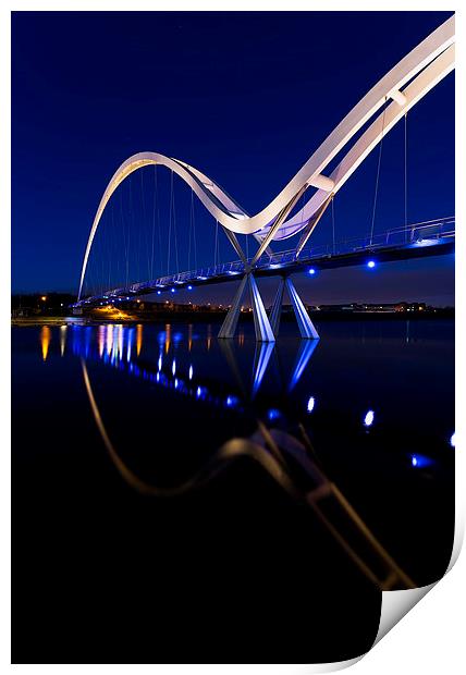  Infinity Bridge Print by Richard Armstrong