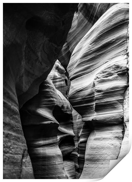 Antelope Canyon Curves Print by LensLight Traveler