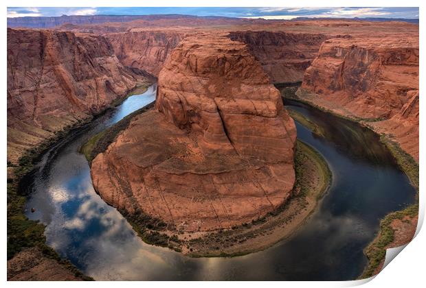 Horsehoe Bend, Arizona Print by LensLight Traveler