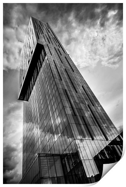 Beetham Tower Print by Andy Barker