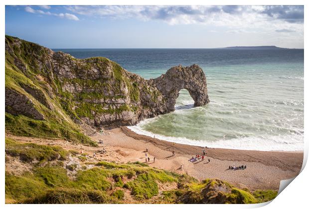 Durdle Door Print by Andy Barker