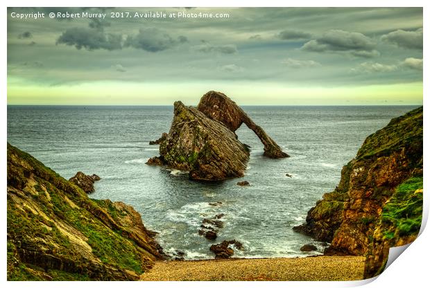 Bow Fiddle Rock Print by Robert Murray