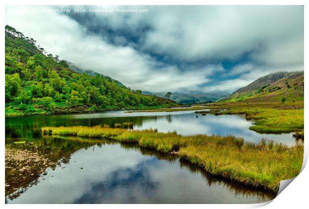 In a Highland Glen 2 Print by Robert Murray