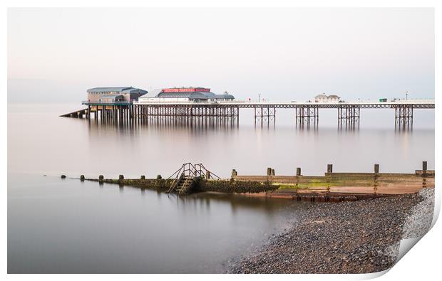 Long exposure of Cromer pier Print by Jason Wells