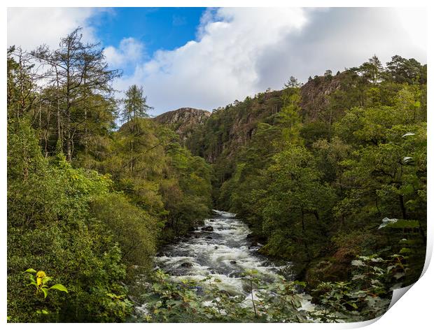 Aber Glaslyn Pass Print by Jason Wells