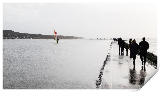 West Kirby Marine Lake Print by Jason Wells