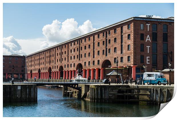 Entrance to the Albert Dock Print by Jason Wells
