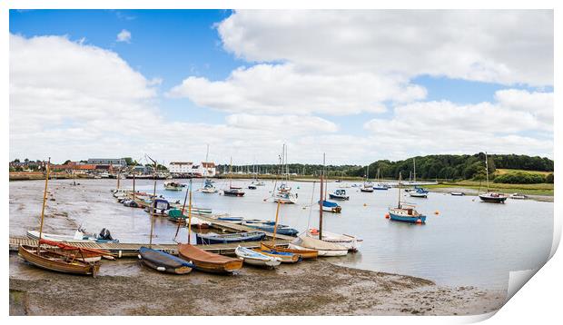 Woodbridge Quay panorama Print by Jason Wells