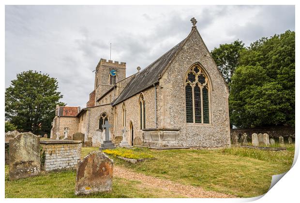 St Mary's Church Print by Jason Wells