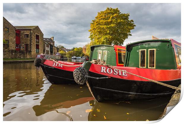 Rosie and Jim Print by Jason Wells
