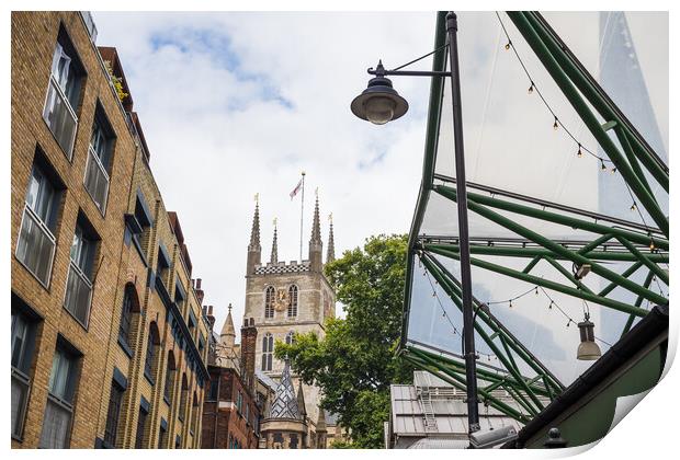 Southwark Cathedral Print by Jason Wells