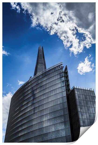 The Shard in London Print by Jason Wells