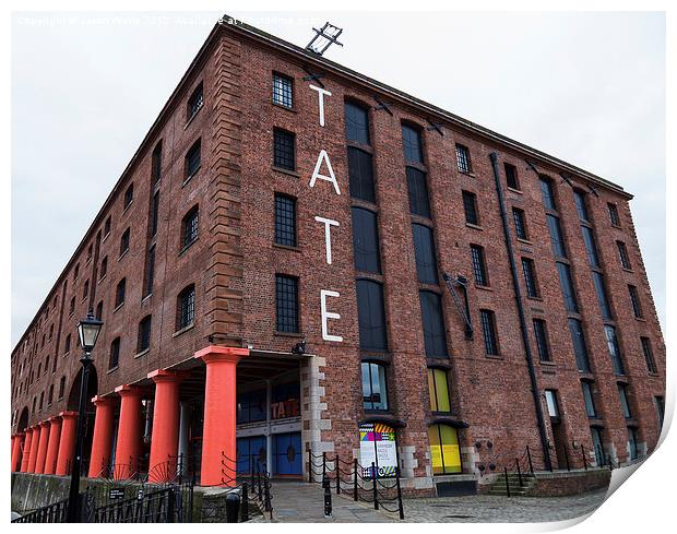 Tate Liverpool Print by Jason Wells