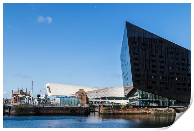 Mann Island and the Museum of Liverpool Print by Jason Wells