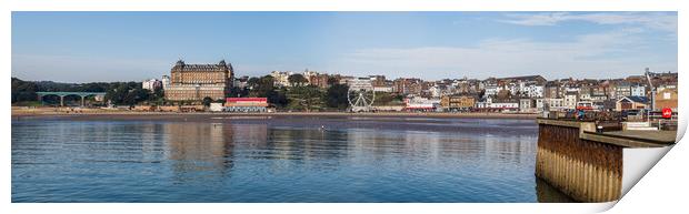 Scarborough South Bay panorama Print by Jason Wells