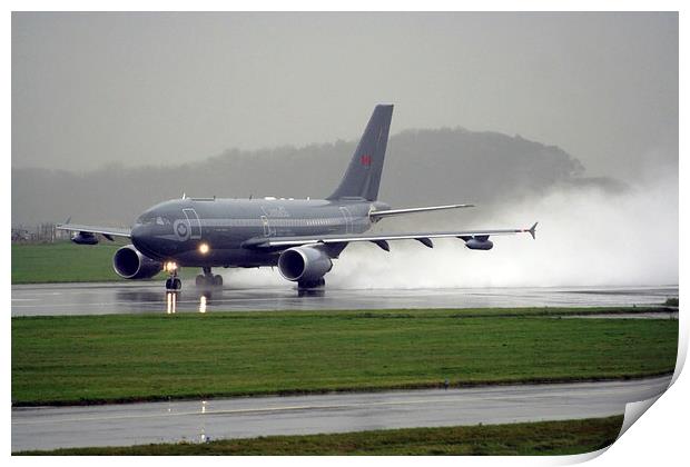 Take Off Runway 31 Print by Peter Struthers
