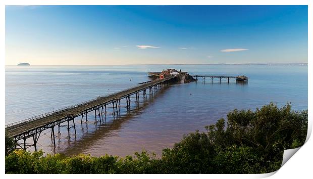 Birnbeck Pier  Print by Dean Merry