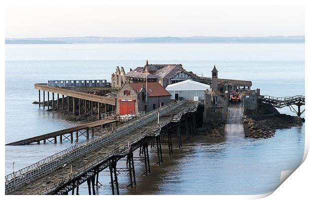 Birnbeck Pier  Print by Dean Merry