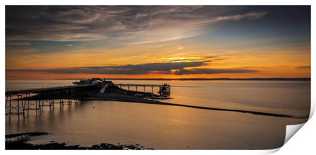  Birnbeck Pier  Print by Dean Merry