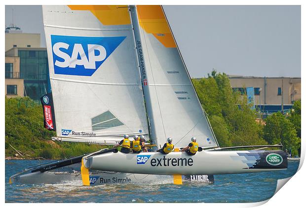 Extreme Sailing   Print by Dean Merry