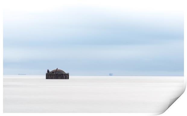 Aberthaw cooling tower Print by Dean Merry