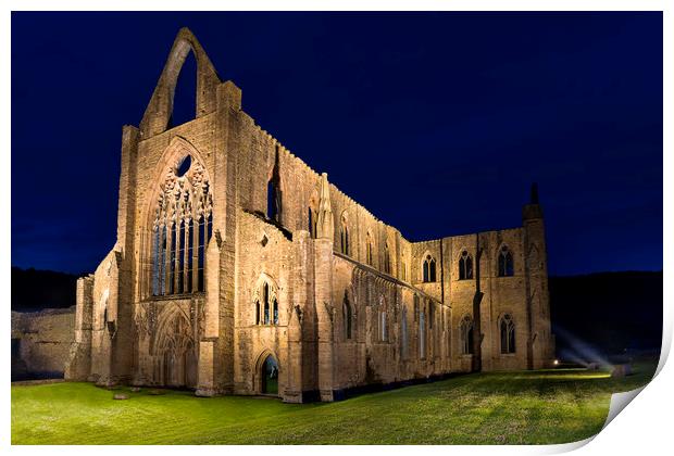 Tintern abbey Print by Dean Merry