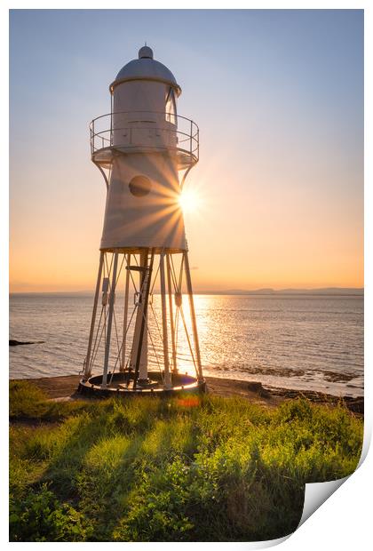 Black Nore Lighthouse  Print by Dean Merry