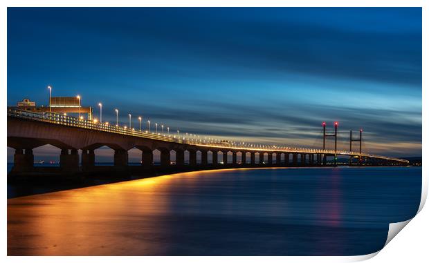 Second Severn Crossing  Print by Dean Merry