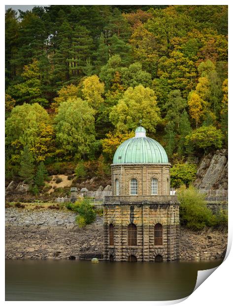 Garreg-ddu Caban-coch Print by Dean Merry