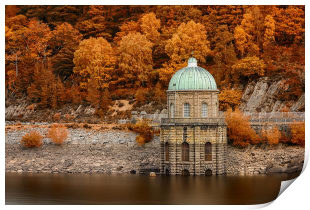 Garreg-ddu Caban-coch Print by Dean Merry