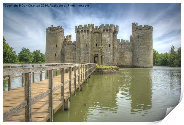  Bodiam Castle Print by Dan Charlton