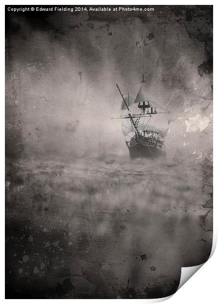 The Voyage Print by Edward Fielding
