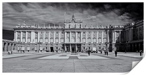  The Royal Palace Madrid Print by Stephen Taylor